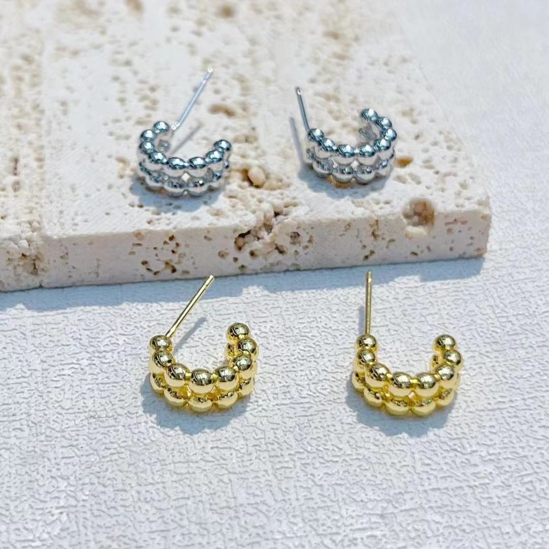 New Korean Alloy Stud Earrings Jm2568