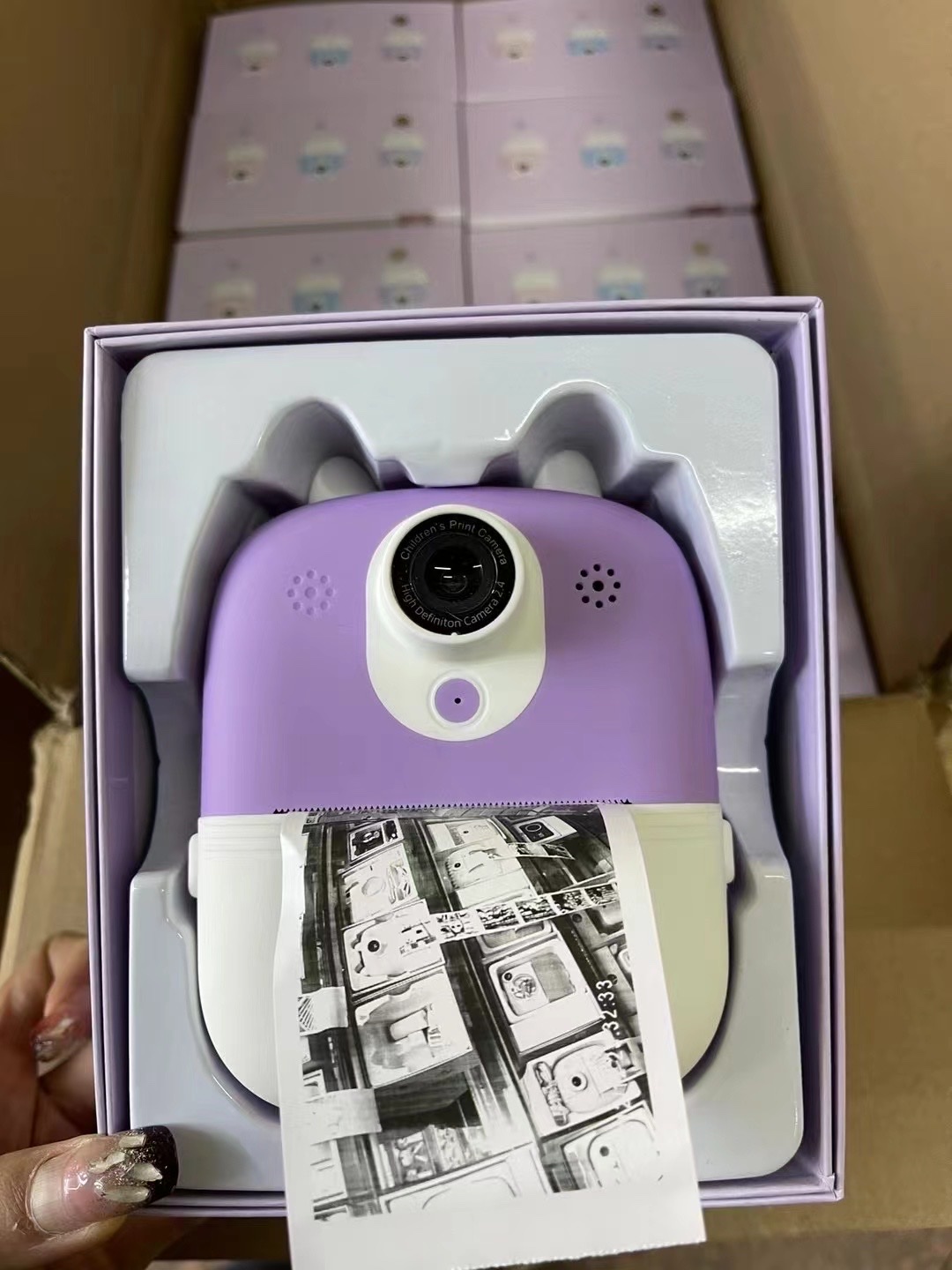 New cross-border mini children's instant high-definition digital camera, new thermal printing camera, instant digital camera, children's camera Application Scenario