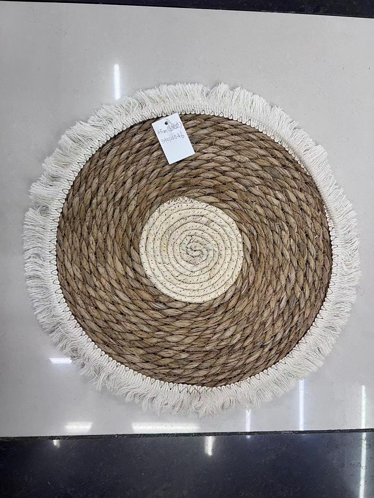 陶瓷隔热垫 玉米皮餐垫 餐垫酒店餐盘垫纸 编织餐垫 高档耐热防滑餐桌装饰用品10