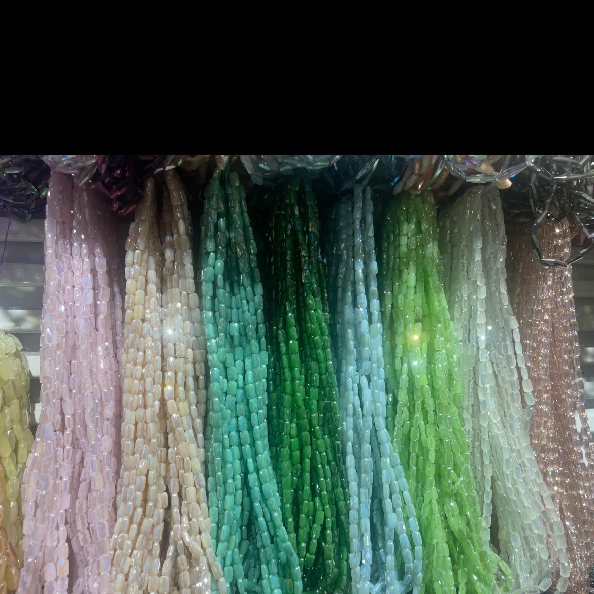 嫂子水晶麻将珠水晶珠精美串珠手工DIY珠子 手链项链材料