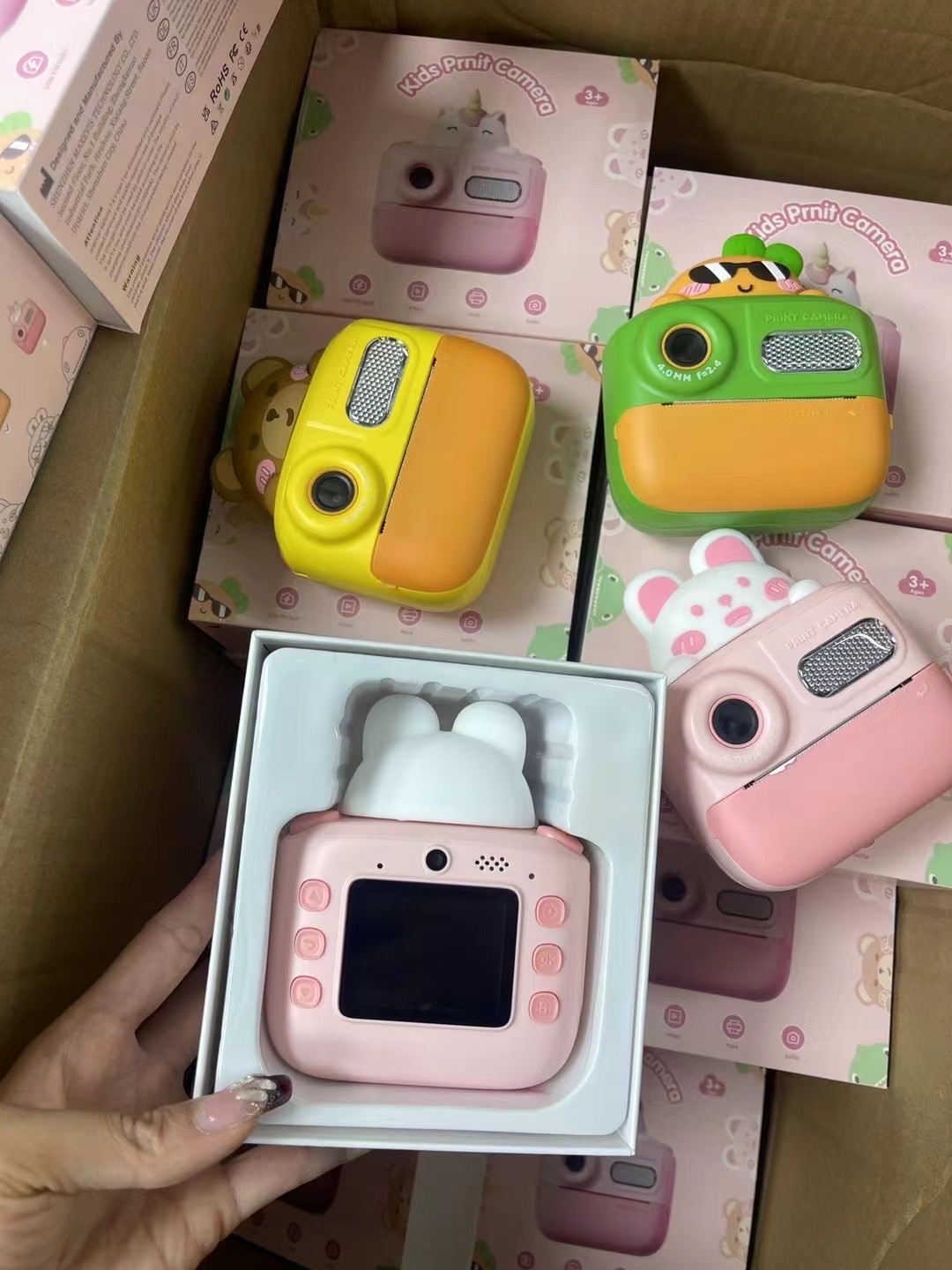 New cross-border mini children's instant high-definition digital camera, new thermal printing camera, instant digital camera, children's camera detail image 9
