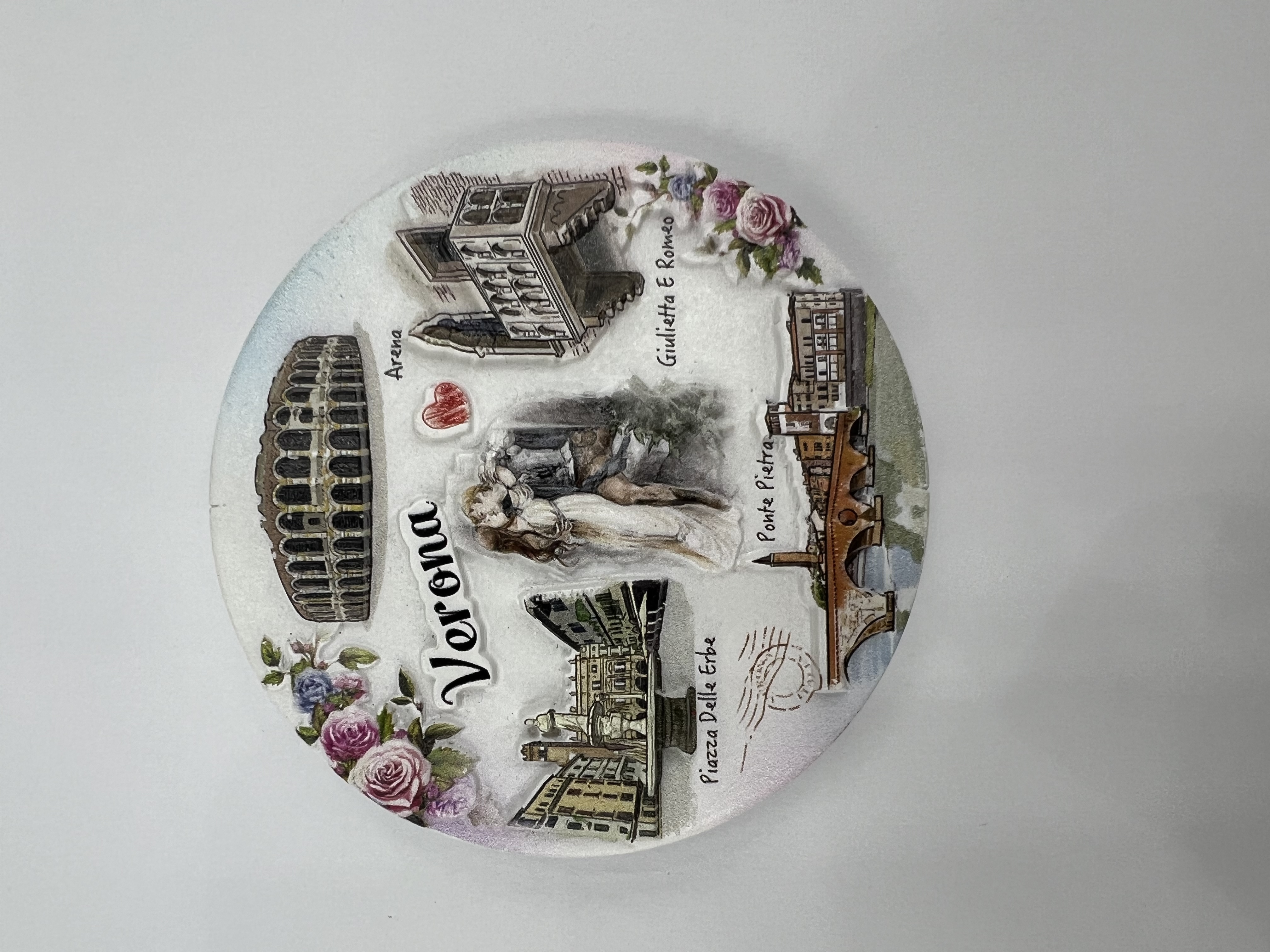 创意旅游新款树脂冰箱贴，意大利纪念品，风景冰箱贴 工艺礼品7263白底实物图