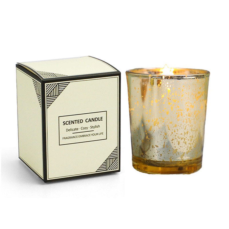 Golden starry Sky Cup Scented Candle Romantic wedding decoration Soy Wax Scented Wedding Gift Scented candle Item Picture