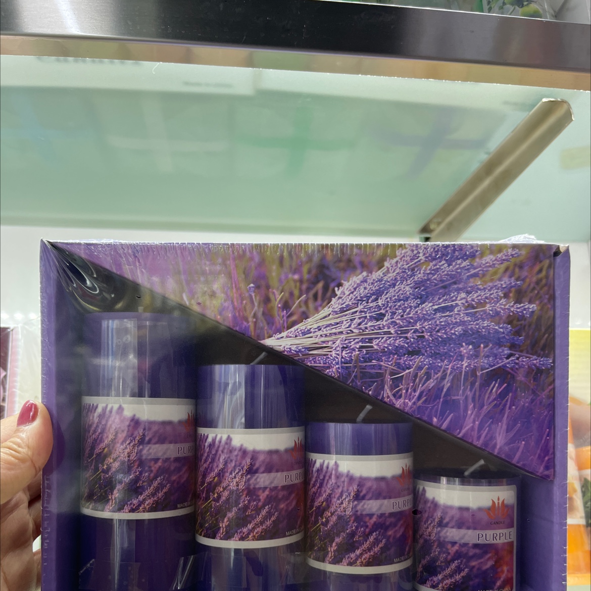 Green Cylindrical Candle Set, Color Box Packaging Valentine's Day Gift Romantic Specification drawing