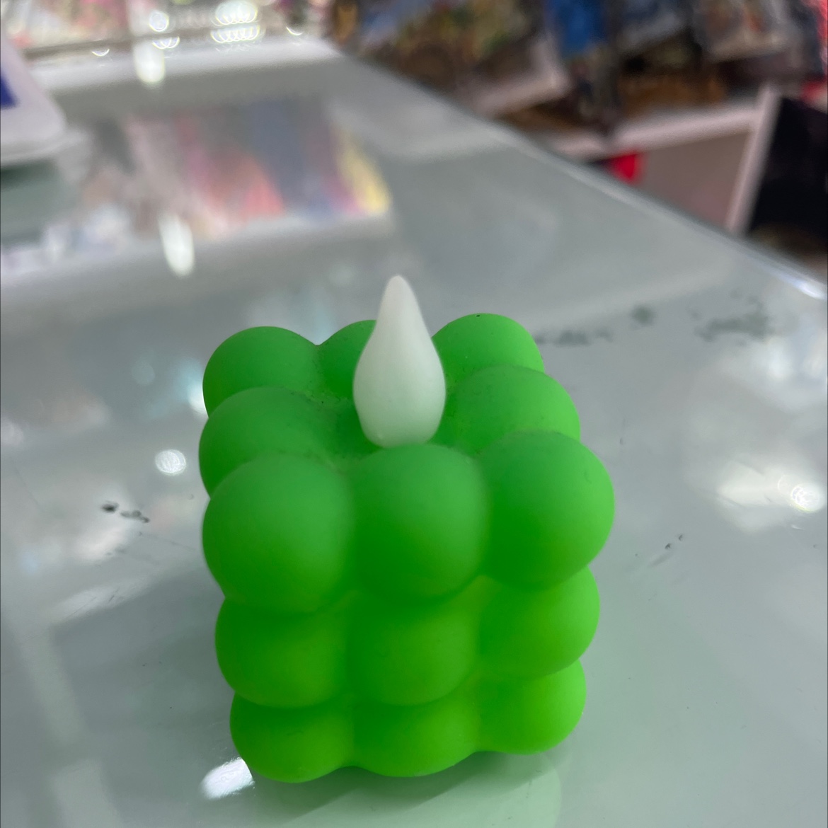 Electric Candle Mixed Color Rubik's Cube 12 Sets Featured Rubik's Cube details Picture