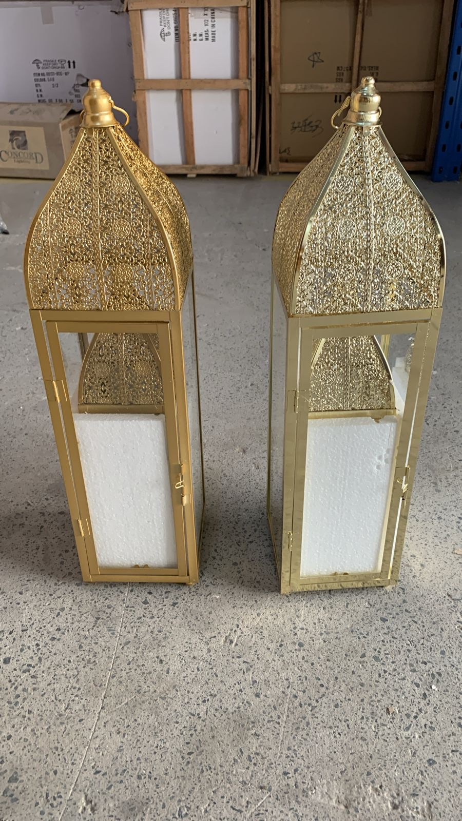 16035套二铁艺烛台