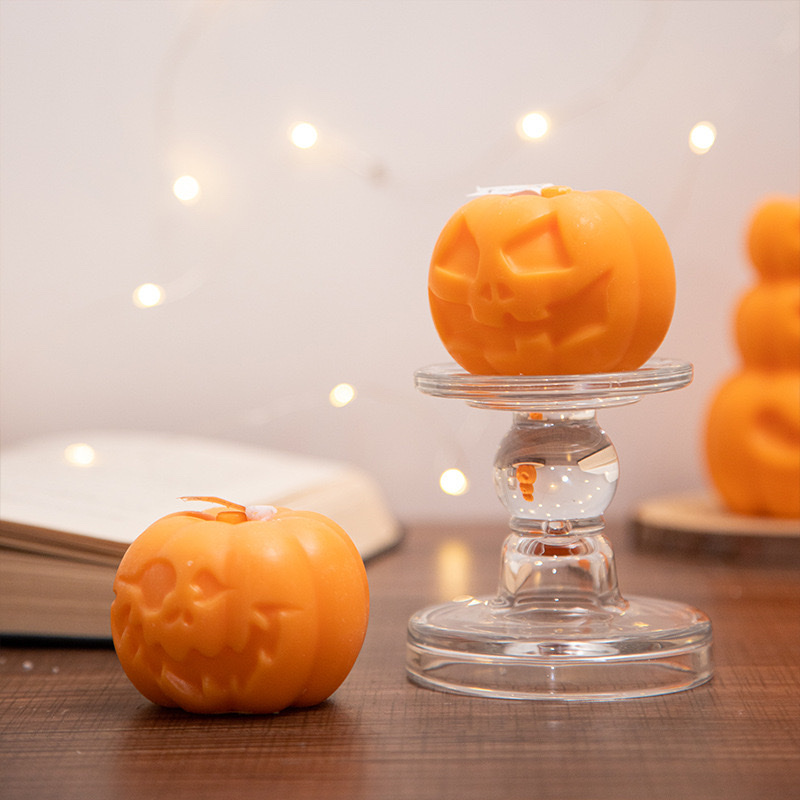 Customized processing of Halloween pumpkin scented candles, cross-border festival souvenirs, creative home decorations, Amazon Specification image