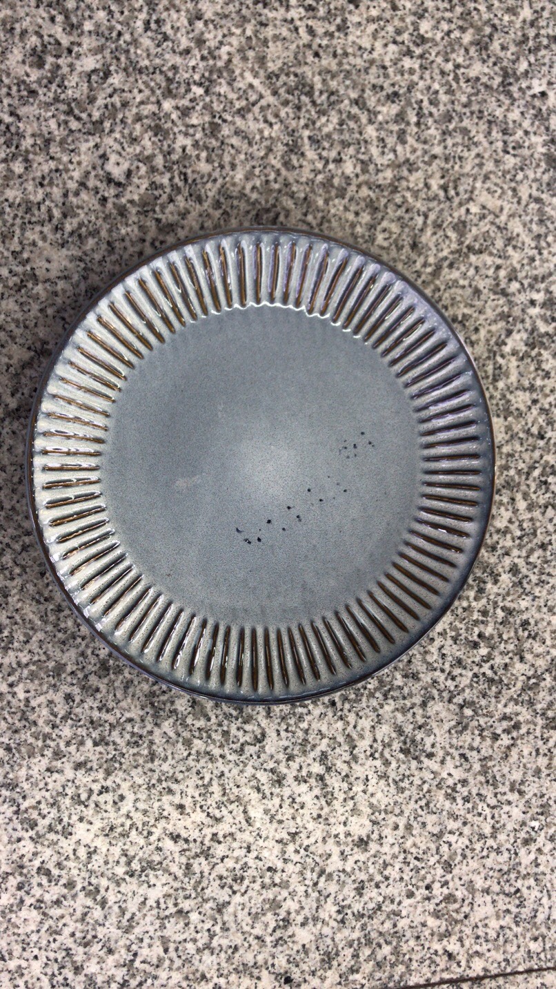 Porcelain Plate Color Glaze Plate Antique