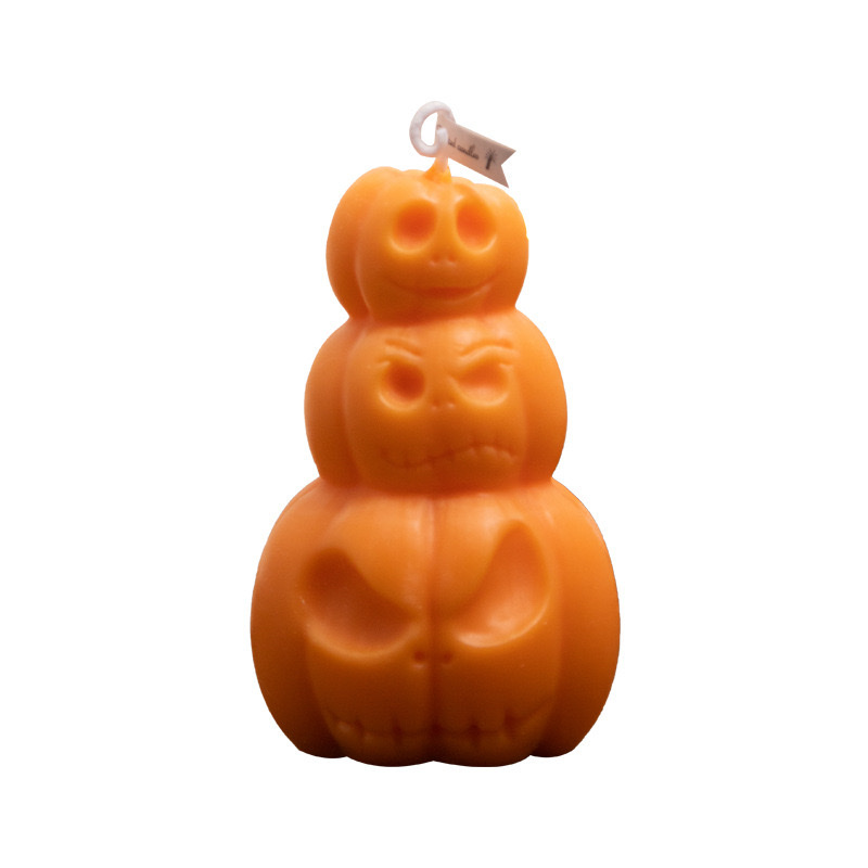 Customized processing of Halloween pumpkin scented candles, cross-border festival souvenirs, creative home decorations, Amazon Item Picture
