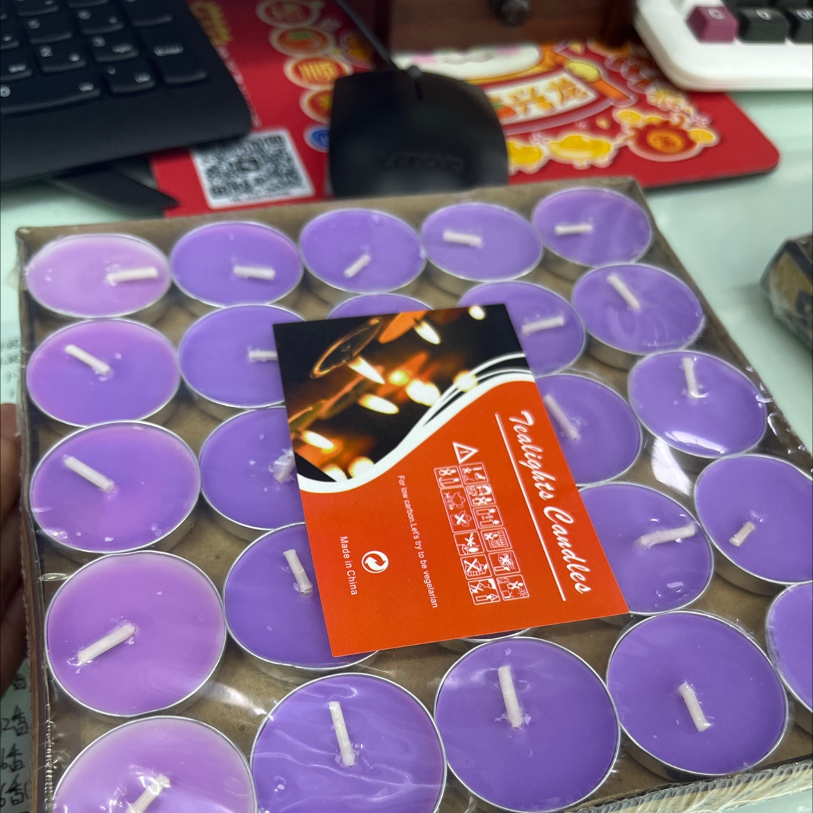 Round 50 Tea Wax Can Be Mixed Color Proposal Romantic Arrangement Red Specification drawing