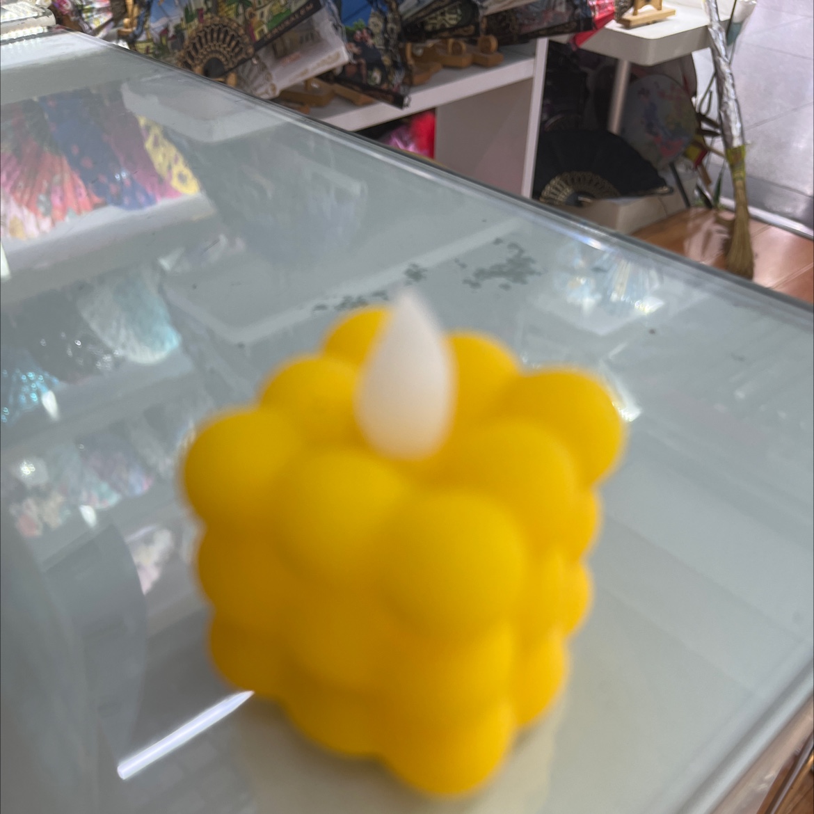 Electric Candle Mixed Color Rubik's Cube 12 Sets Featuring Rubik's Cube Yellow details Picture
