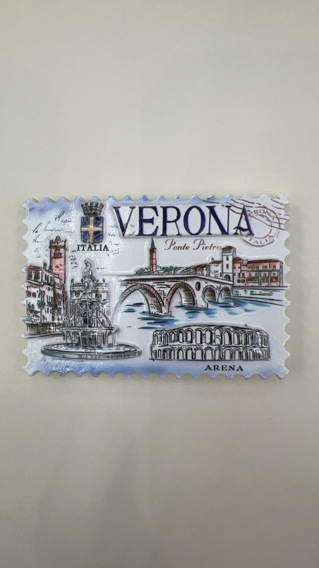 创意旅游新款树脂冰箱贴，意大利纪念品，风景冰箱贴 工艺礼品7263图