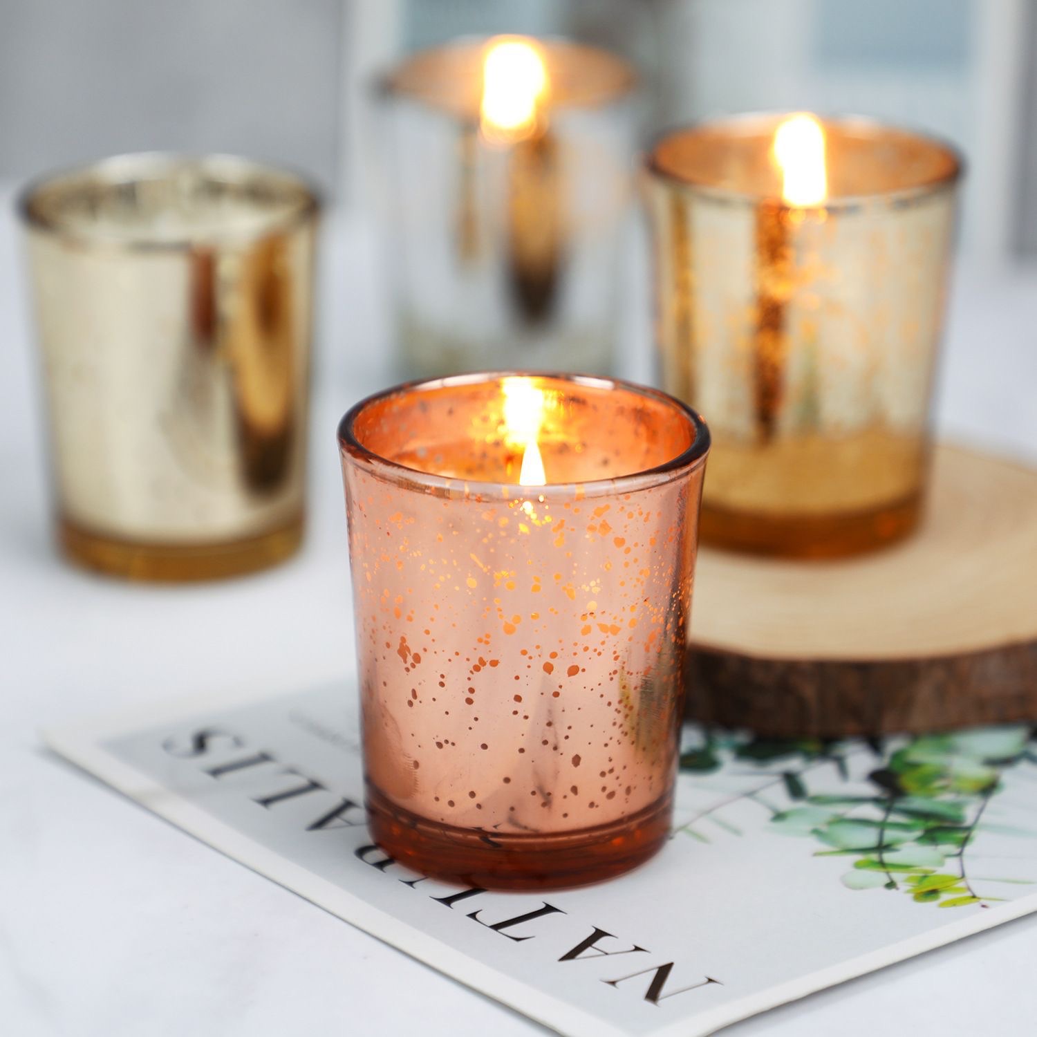 Golden starry Sky Cup Scented Candle Romantic wedding decoration Soy Wax Scented Wedding Gift Scented candle Specification image