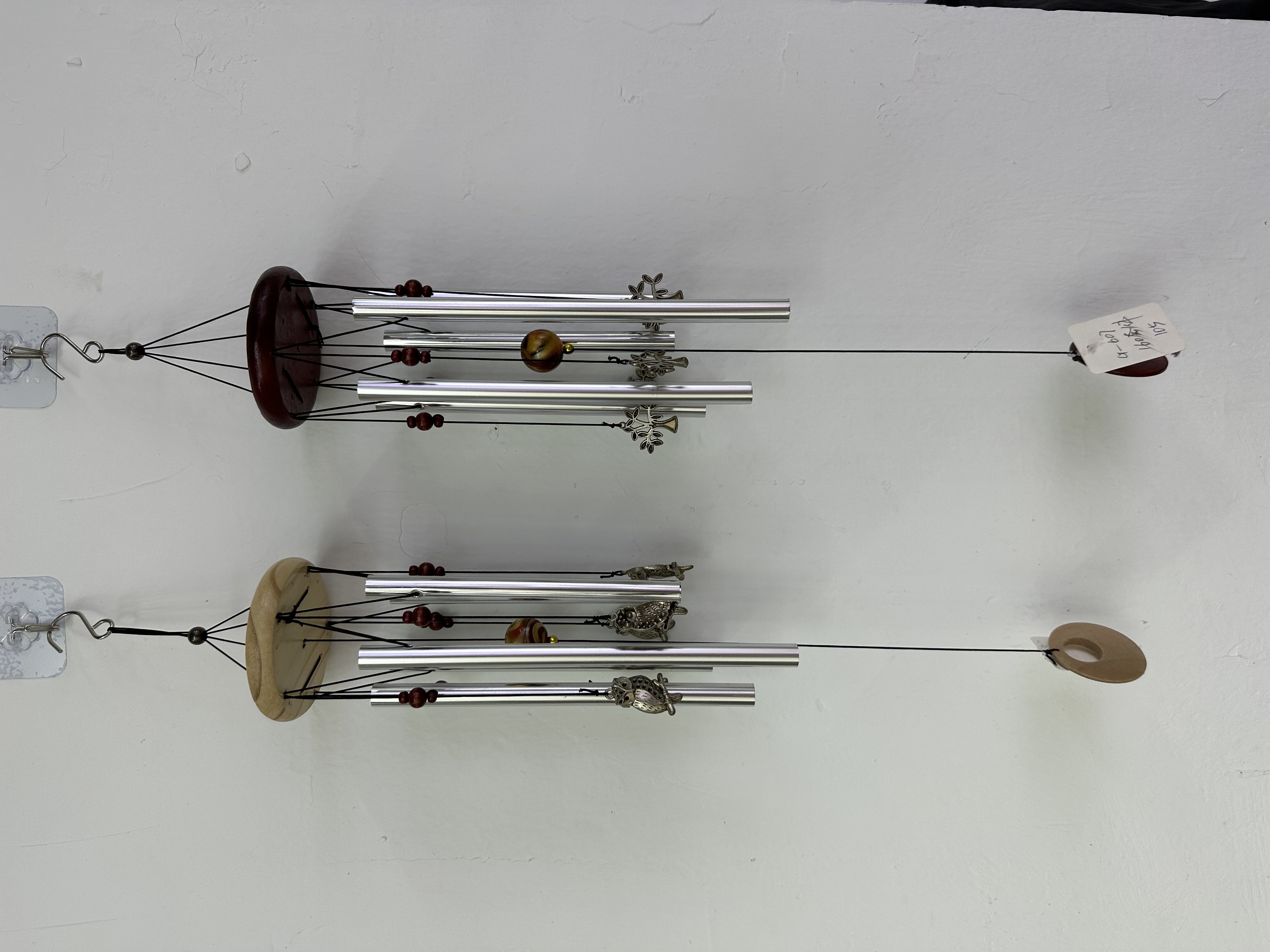 Wooden wind chimes, animal wind chimes