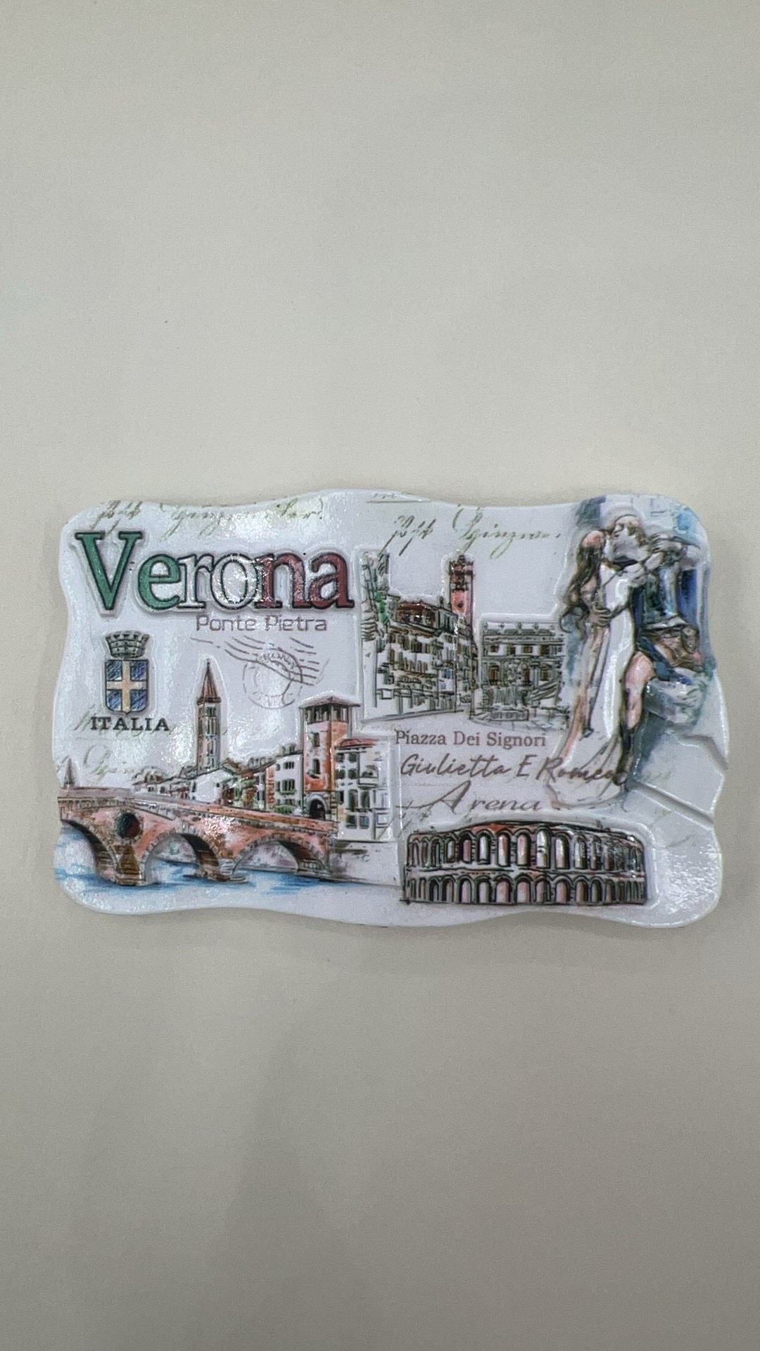 创意旅游新款树脂冰箱贴，意大利纪念品，风景冰箱贴 工艺礼品7263产品图