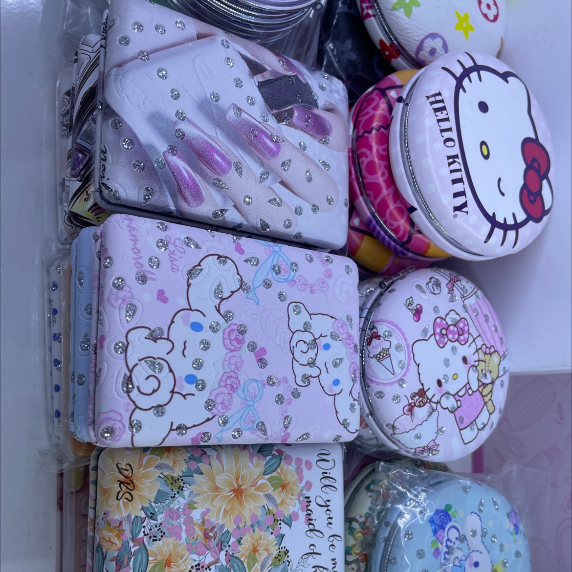 米雪儿美容护肤彩妆工具套装化妆用品补光灯化妆必备多功能化妆工具组合补光灯化妆