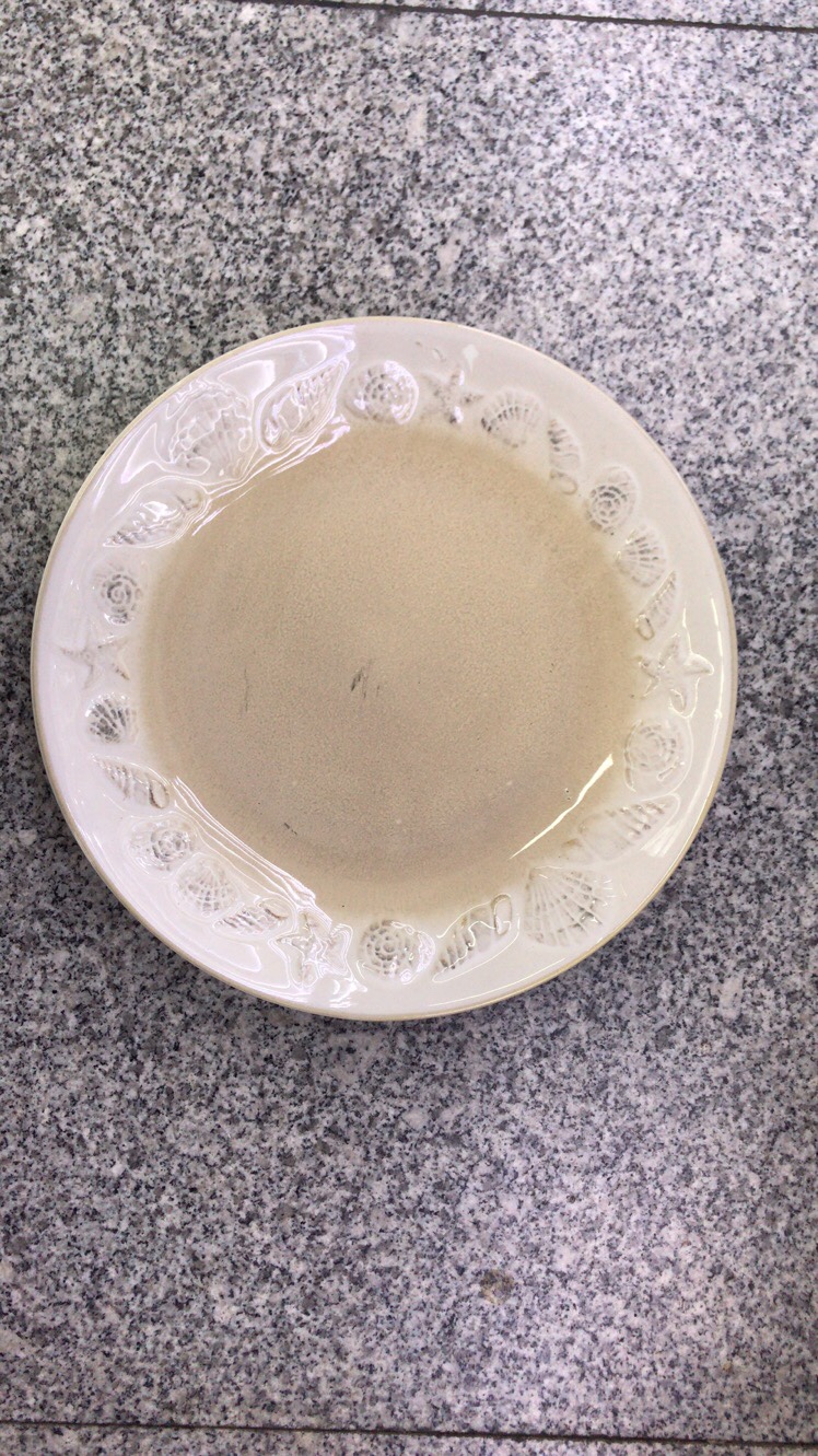 Ceramic Plate Color Glaze Dinner Plate