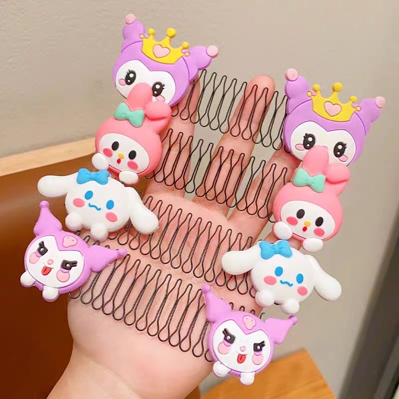 网红碎皮神器隐形发梳卡通可爱神器发箍女夏季百搭发箍女夏季百搭