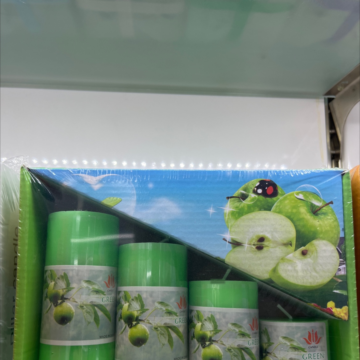 Cylindrical Candle Set, Color Box Packaging Valentine's Day Gift Romance Specification drawing