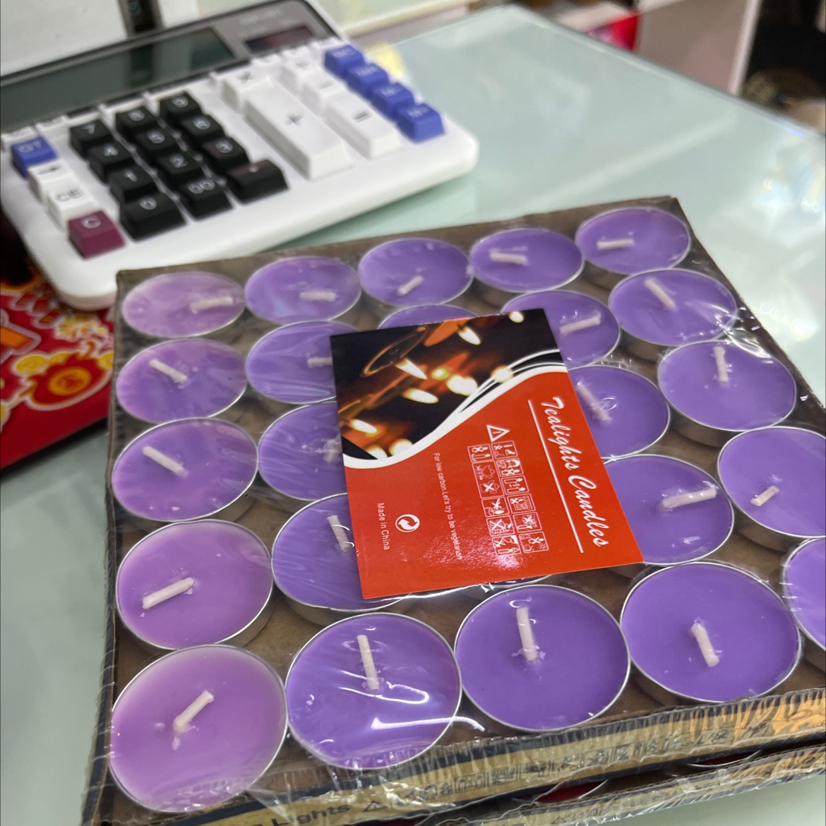 Round 50 Tea Wax Can Be Mixed Color Proposal Romantic Arrangement Specification drawing