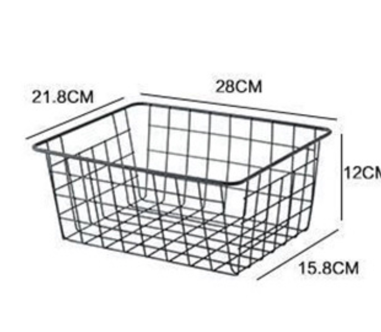 The Iron Basket Specification drawing