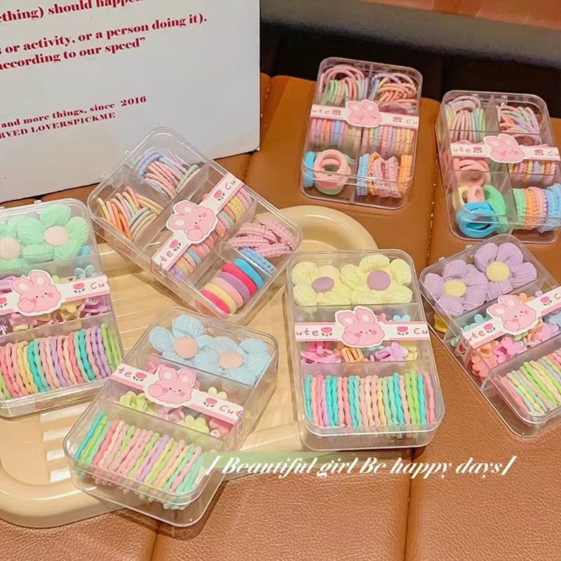 【欣妮娜饰品】珍珠头箍发夹套装 优雅头饰发圈头绳 甜美日系女生必备发饰品详情图3