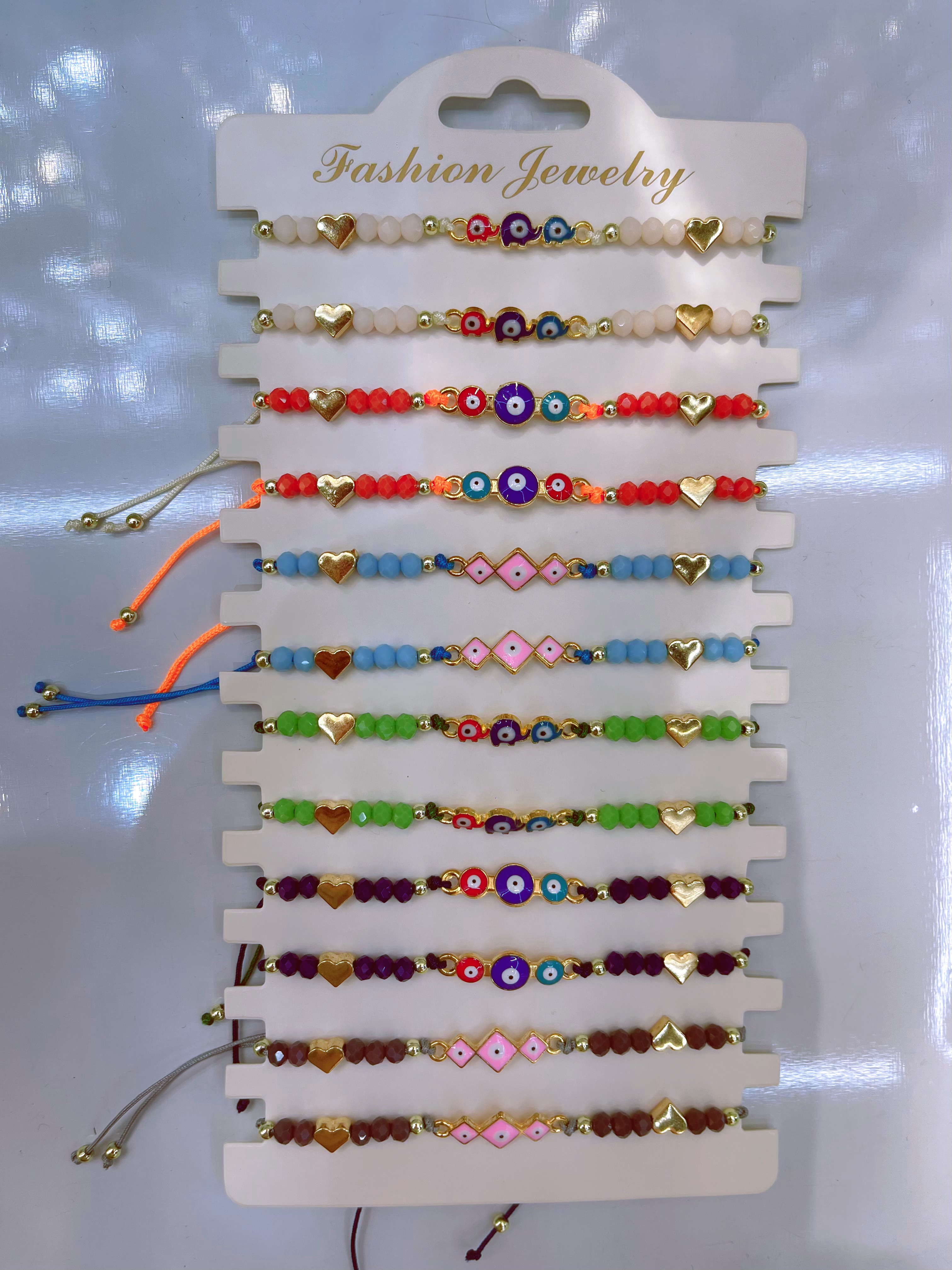 五彩绳编织手链手串 韩版时尚首饰 个性潮流饰品 简约百搭手腕装饰品