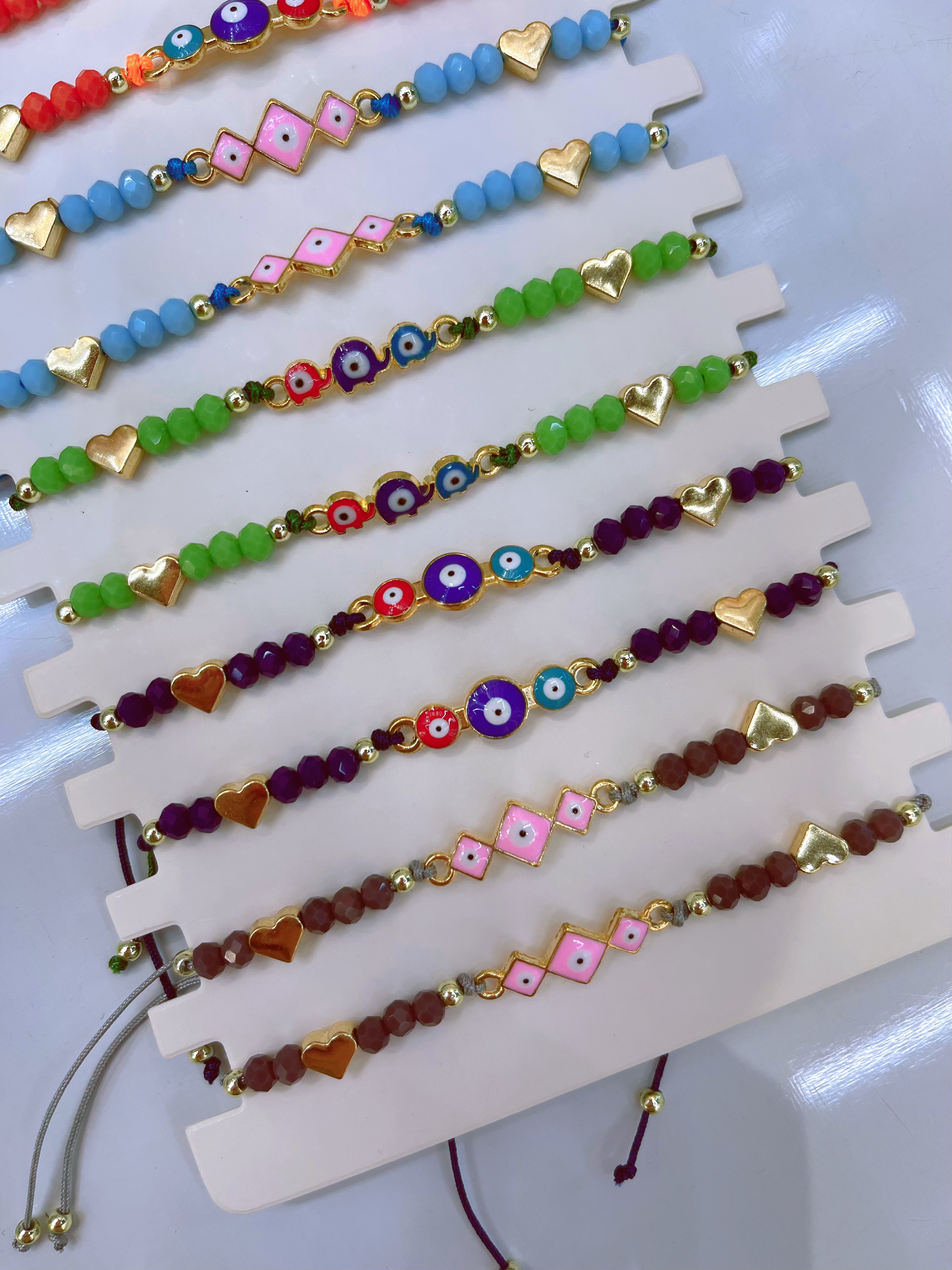 五彩绳编织手链手串 韩版时尚首饰 个性潮流饰品 简约百搭手腕装饰品详情图2