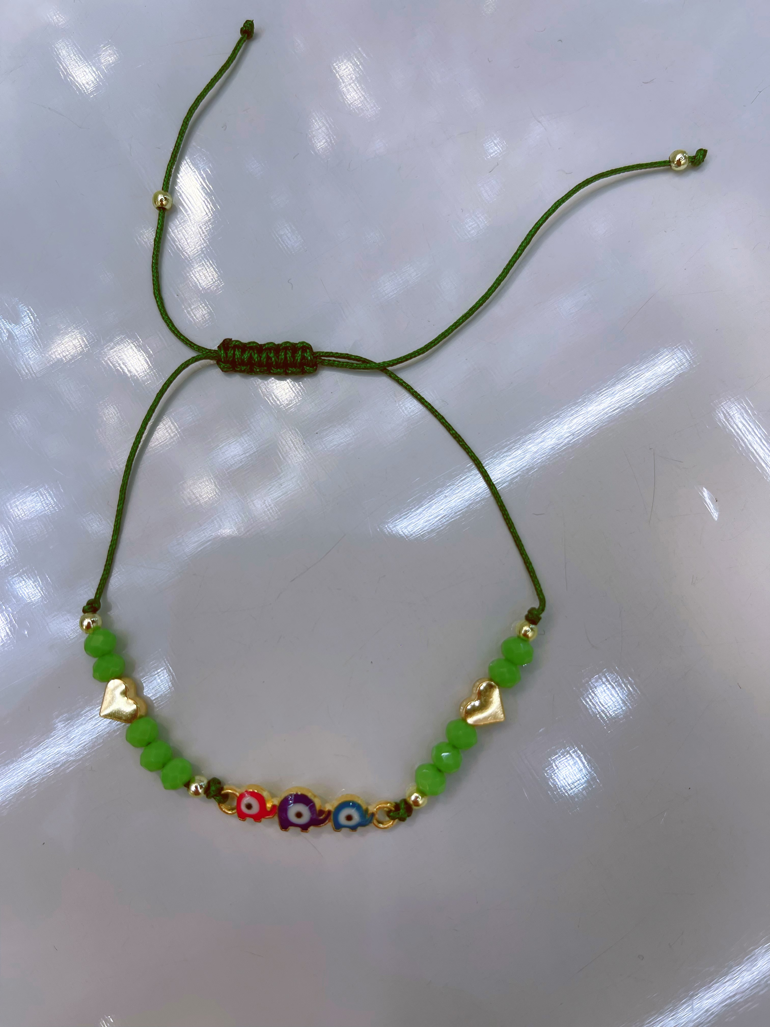 五彩绳编织手链手串 韩版时尚首饰 个性潮流饰品 简约百搭手腕装饰品详情图4