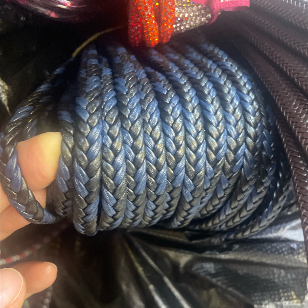 Five-strand weaving details Picture