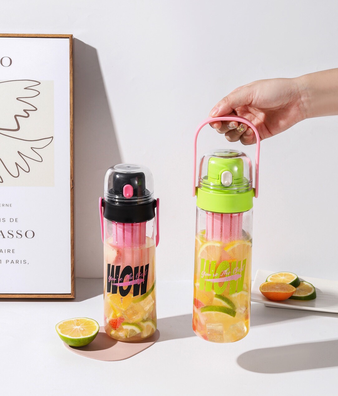 Large-capacity sports water cups are fashionable for both men and women in summer Application Scenario