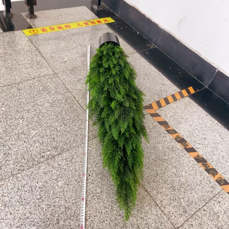 工厂店仿真植物盆栽3D打印塔形圣诞树松柏家居景观装饰摆件细节图