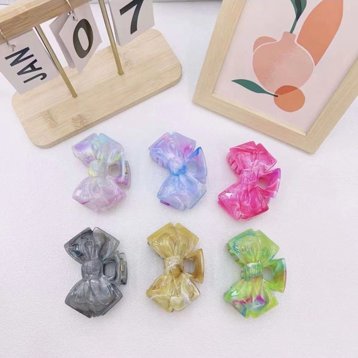 流行抓夹，爆款领结，流行又时尚、发夹发饰创意饰品夹子，热门爆款