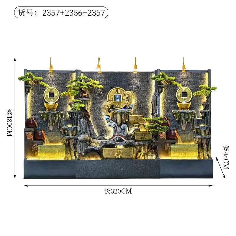 Magnesium oxide mushroom-shaped ornaments