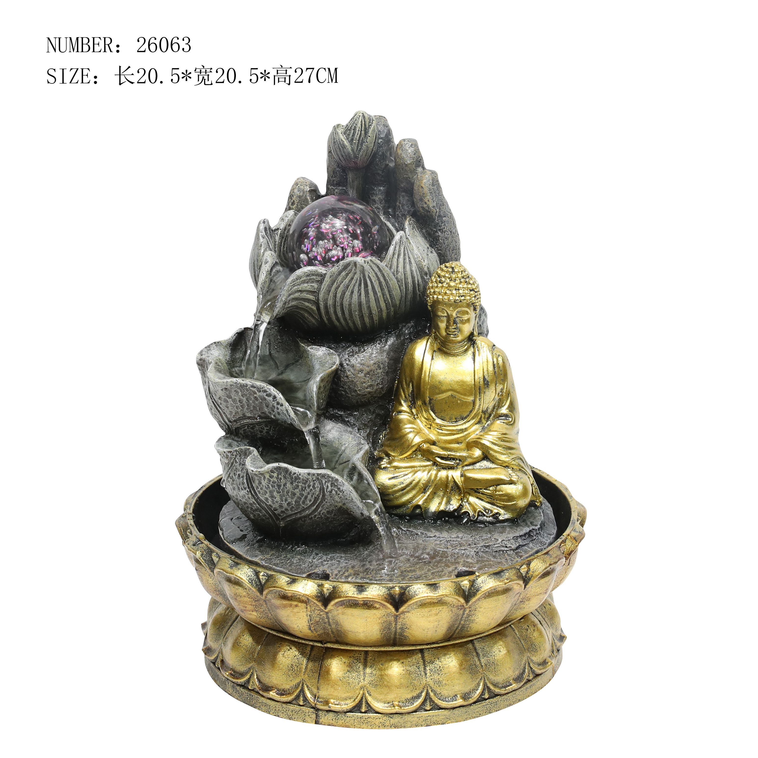 Magnesium oxide figurines with human heads that can be planted