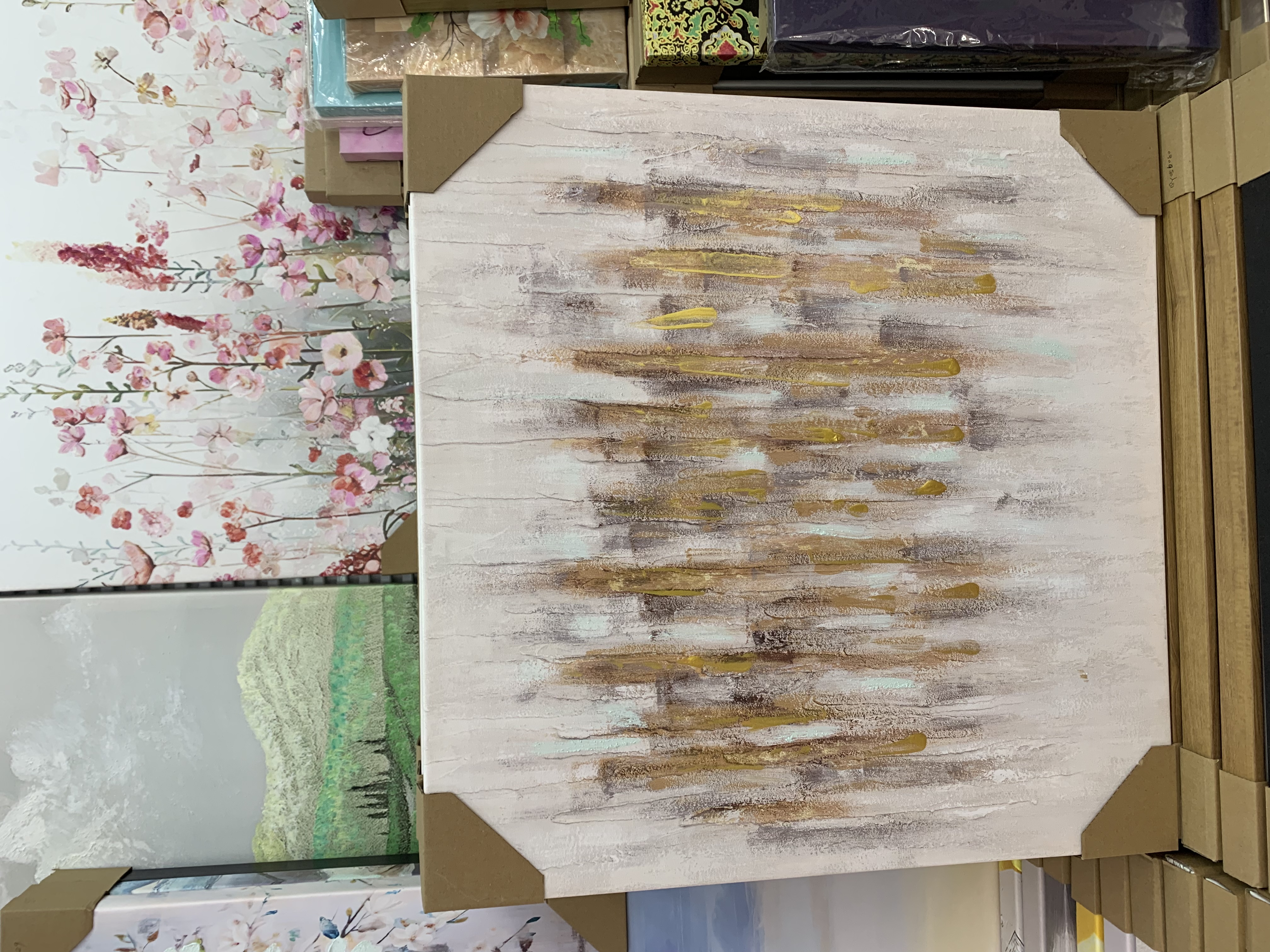 抽象花卉主题装饰画简约风格玄关挂画家居壁画艺术品装饰画品味生活详情图4