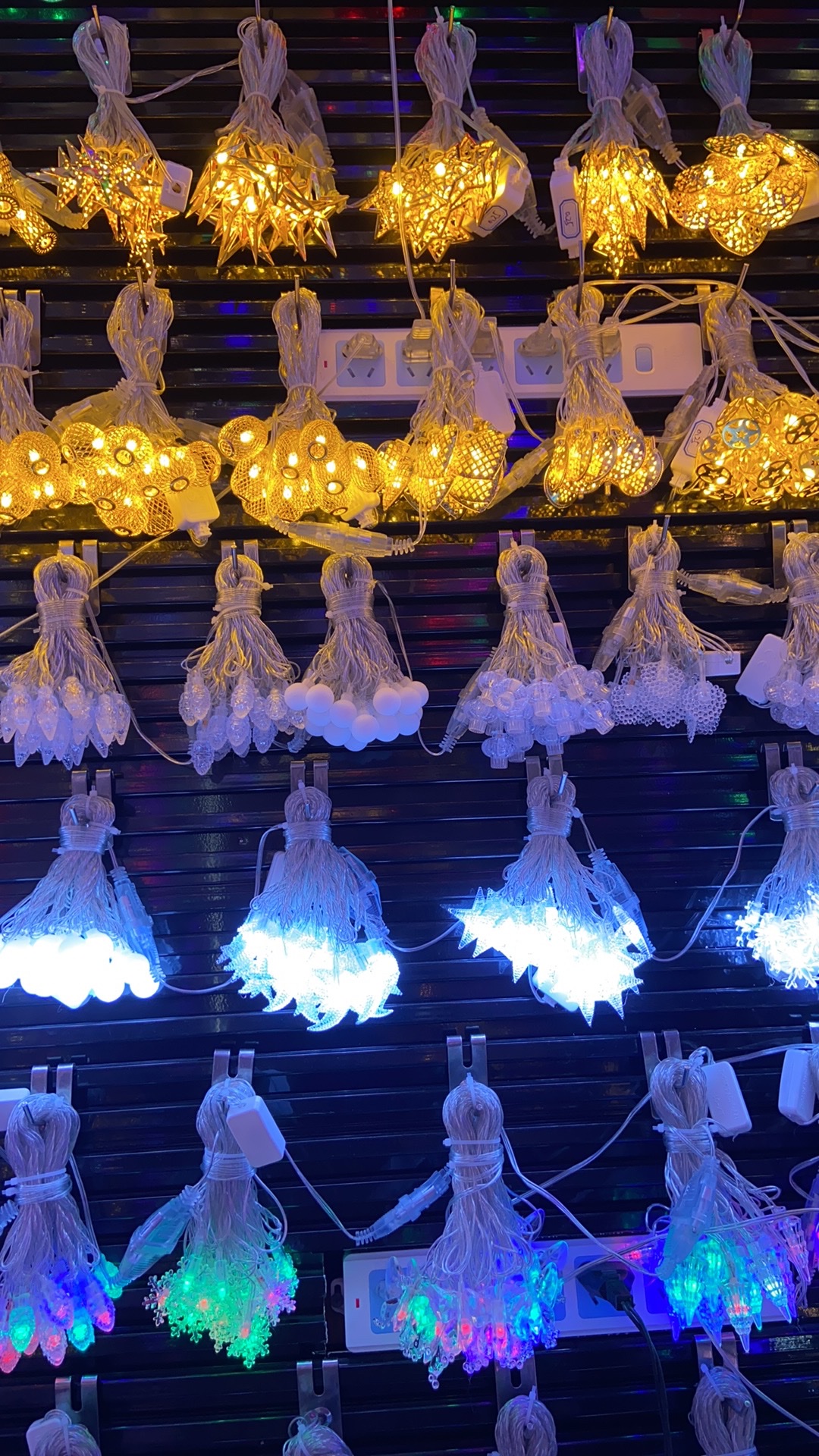 LED洗地机 鈴噹发光树灯串装饰 LED灯串灯套装 灯串配件全套 环保节能照明设备图