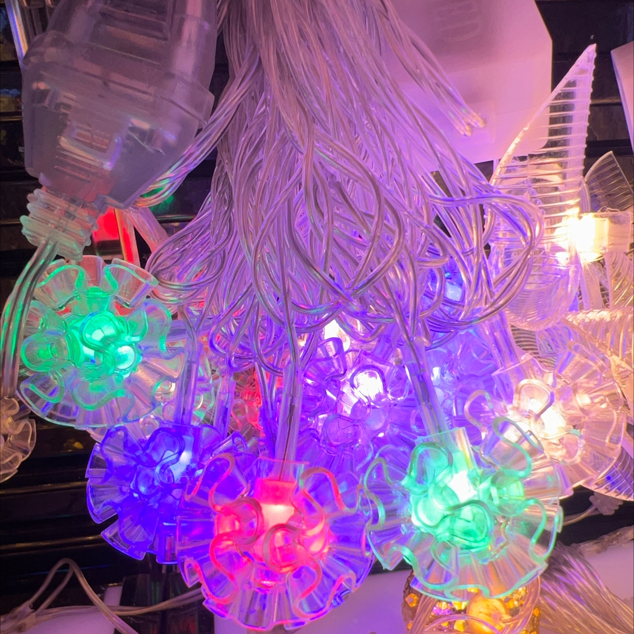 小圣诞树带LED树灯户外灯饰 台灯小夜灯彩蛋装饰 节日氛围营造必备品详情图3