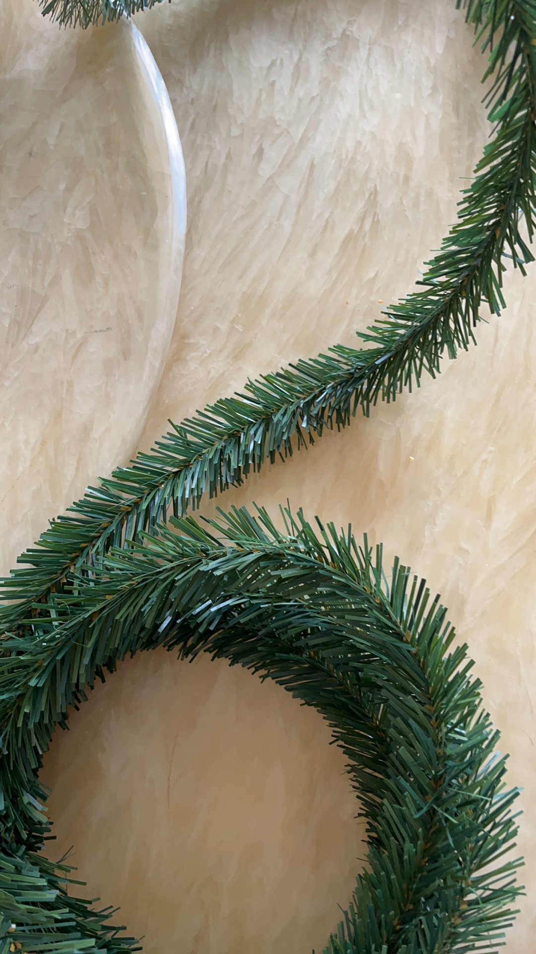 5.3米圣诞毛条，6cm，5cm叶宽圣诞条圣诞树节日用品