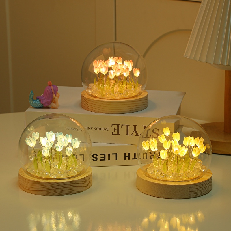 Стеклянные шарики, цветочные лампы тюльпанов Specification image