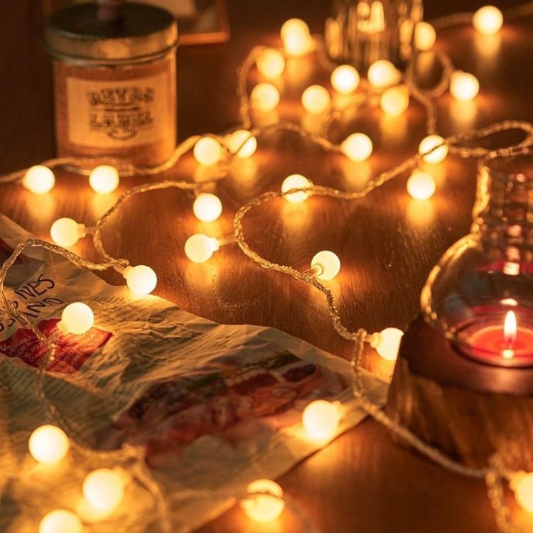 露营装饰灯LED星星灯串led灯串灯细节图