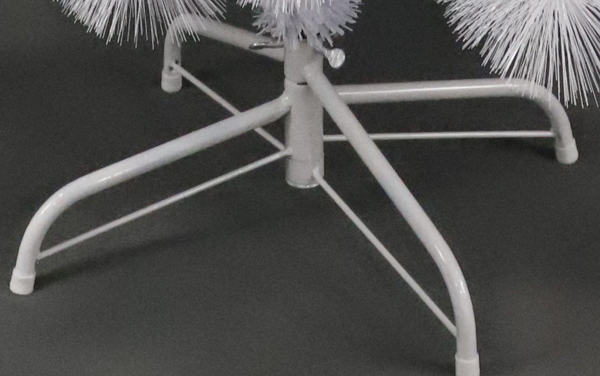 120cm110头圣诞树-白色松针树厂家直销单棵包装圣诞树圣诞树圣诞树节日礼圣诞树详情图2