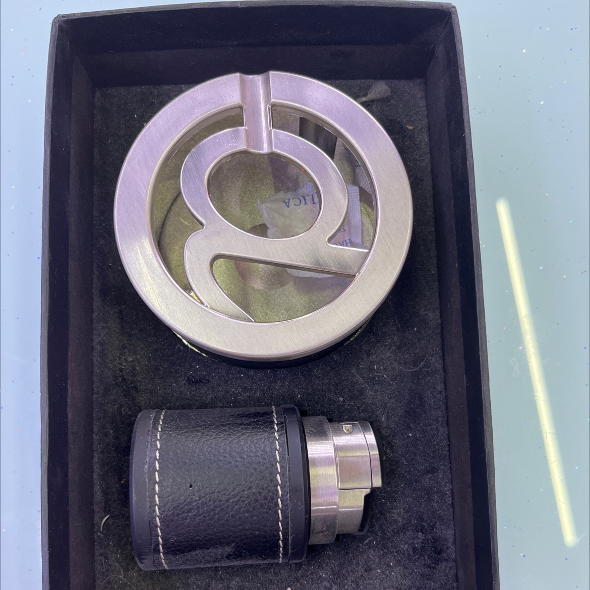 打火机，烟缸2件套，送长辈，送朋友礼物