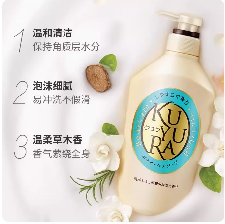 Shiseido 550ml Soothing, Serene, Fragrant and Long-lasting Body Wash Specification image