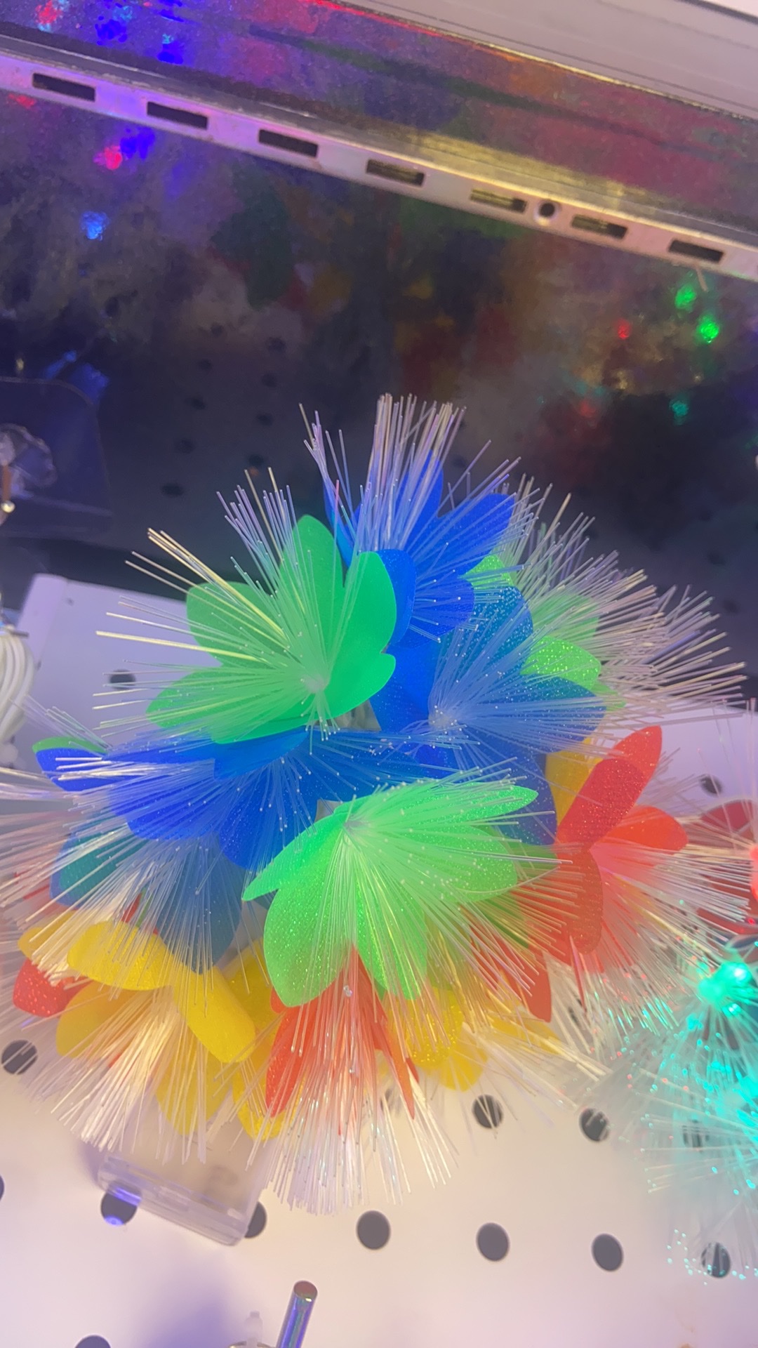 LED泡泡鱼晶瓷画气球灯串 节日灯户外装饰 环保节能亮度高 节日庆典美观大方持久耐用led泡泡鱼LED详情图4