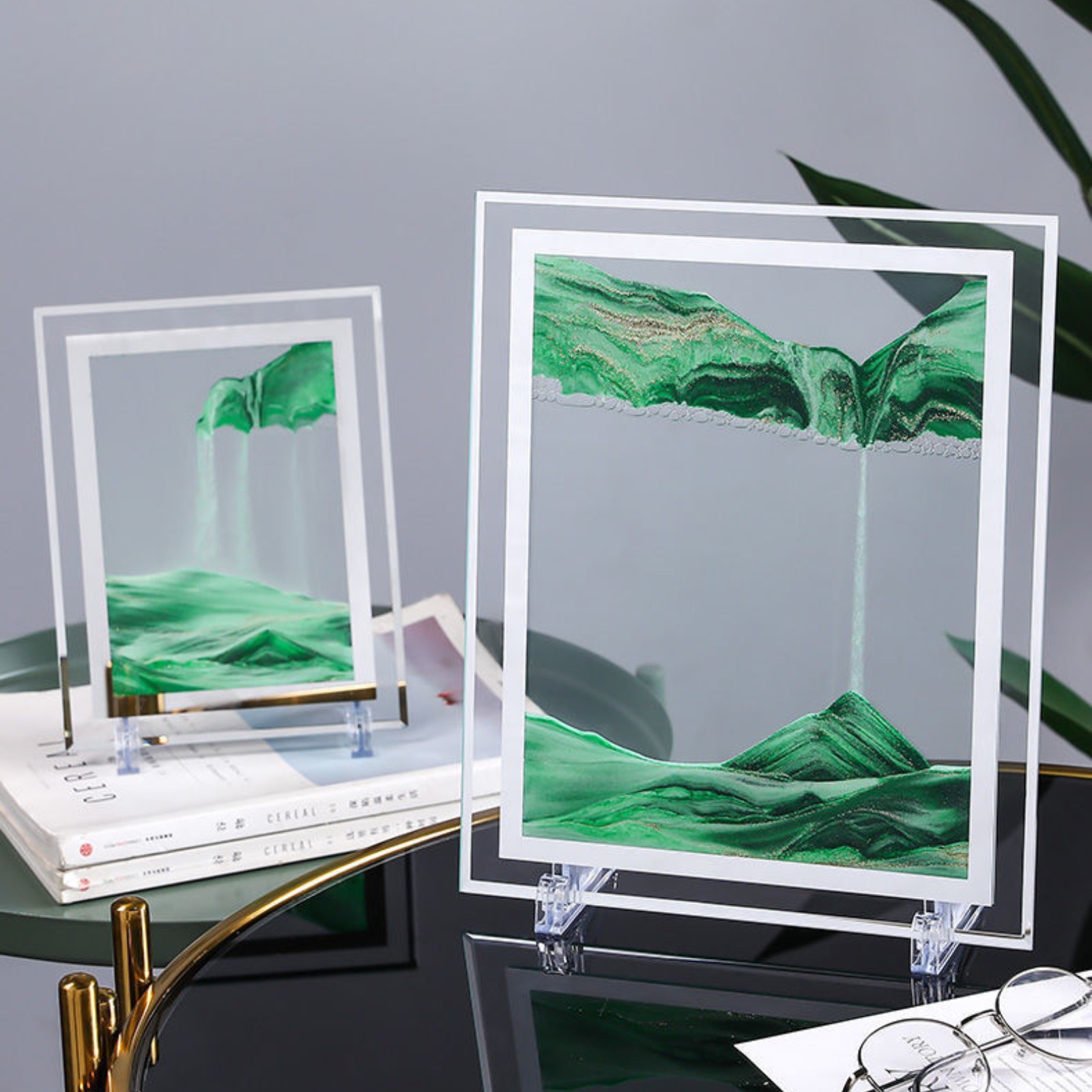 流沙画 沙漏摆件流沙画流沙画