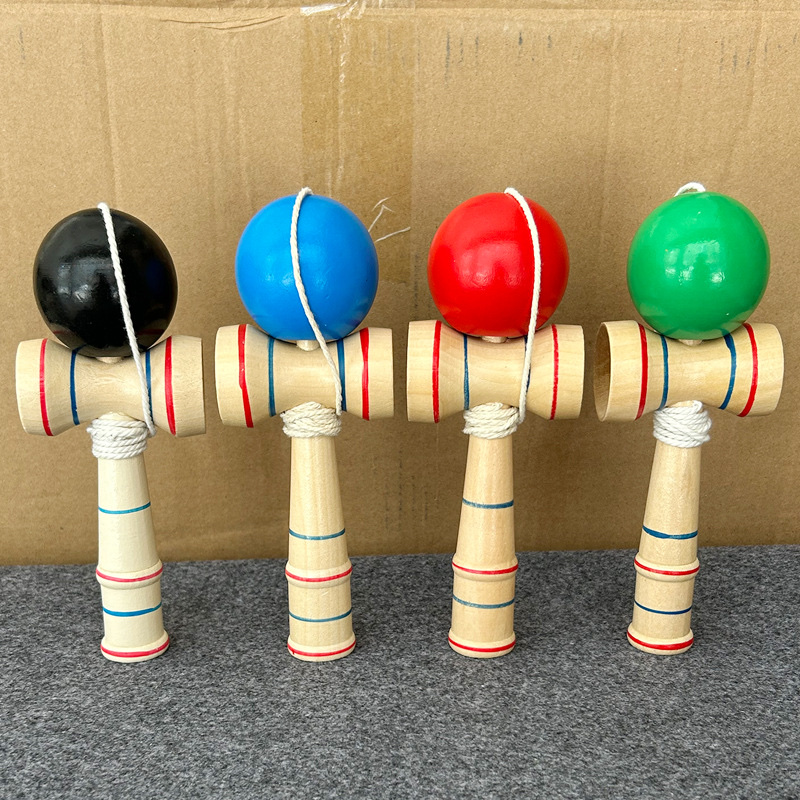 剑玉kendama日本比赛潮流日初学魂儿童玩具传统玉剑技巧新手剑球 儿童玩具