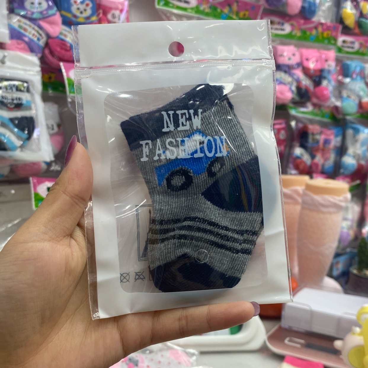 四季宝宝袜子 独立包装婴儿袜 软舒适童袜 透气儿童袜 卡通可爱袜子儿童专用 防滑耐磨宝宝袜