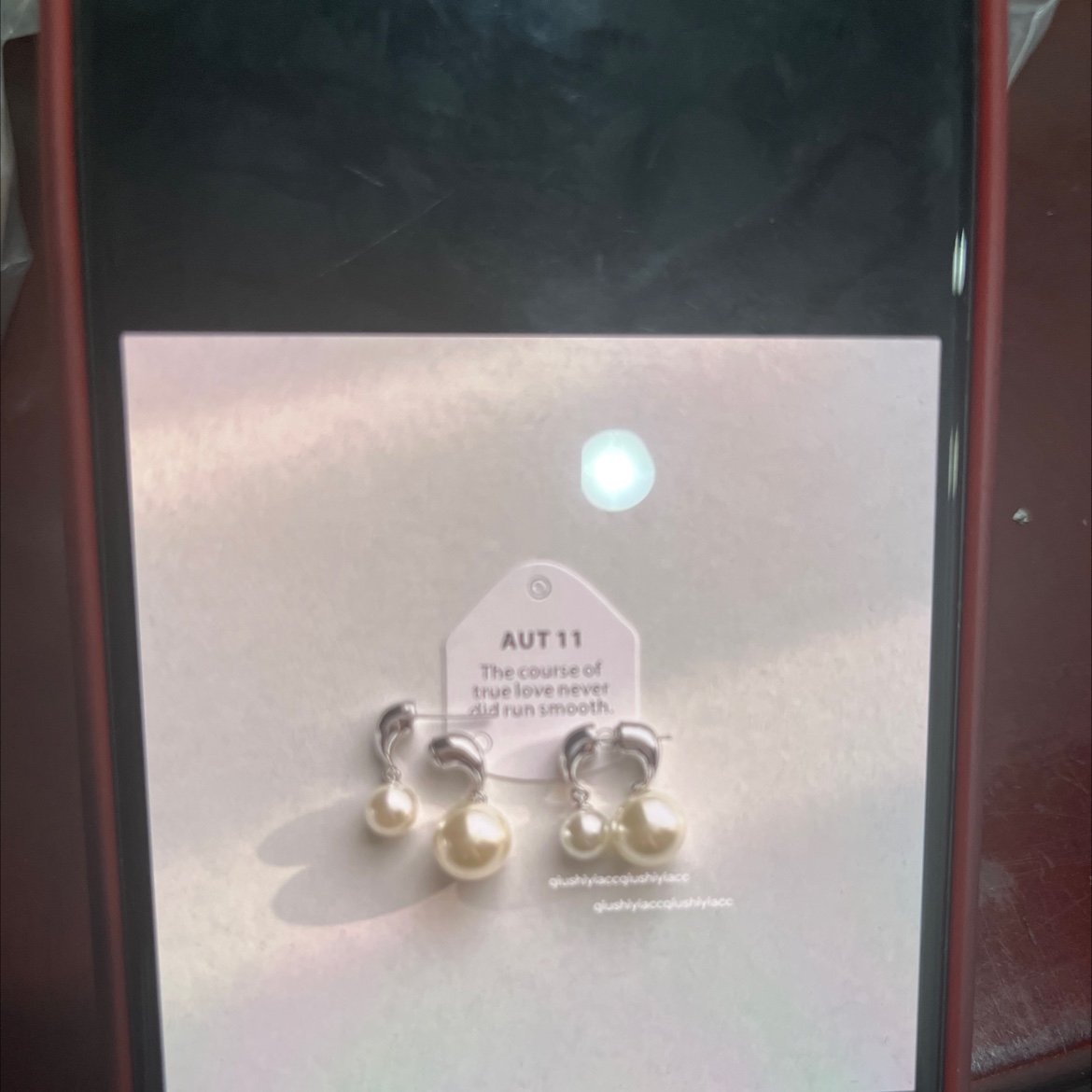 饰品铜配件珍珠耳环