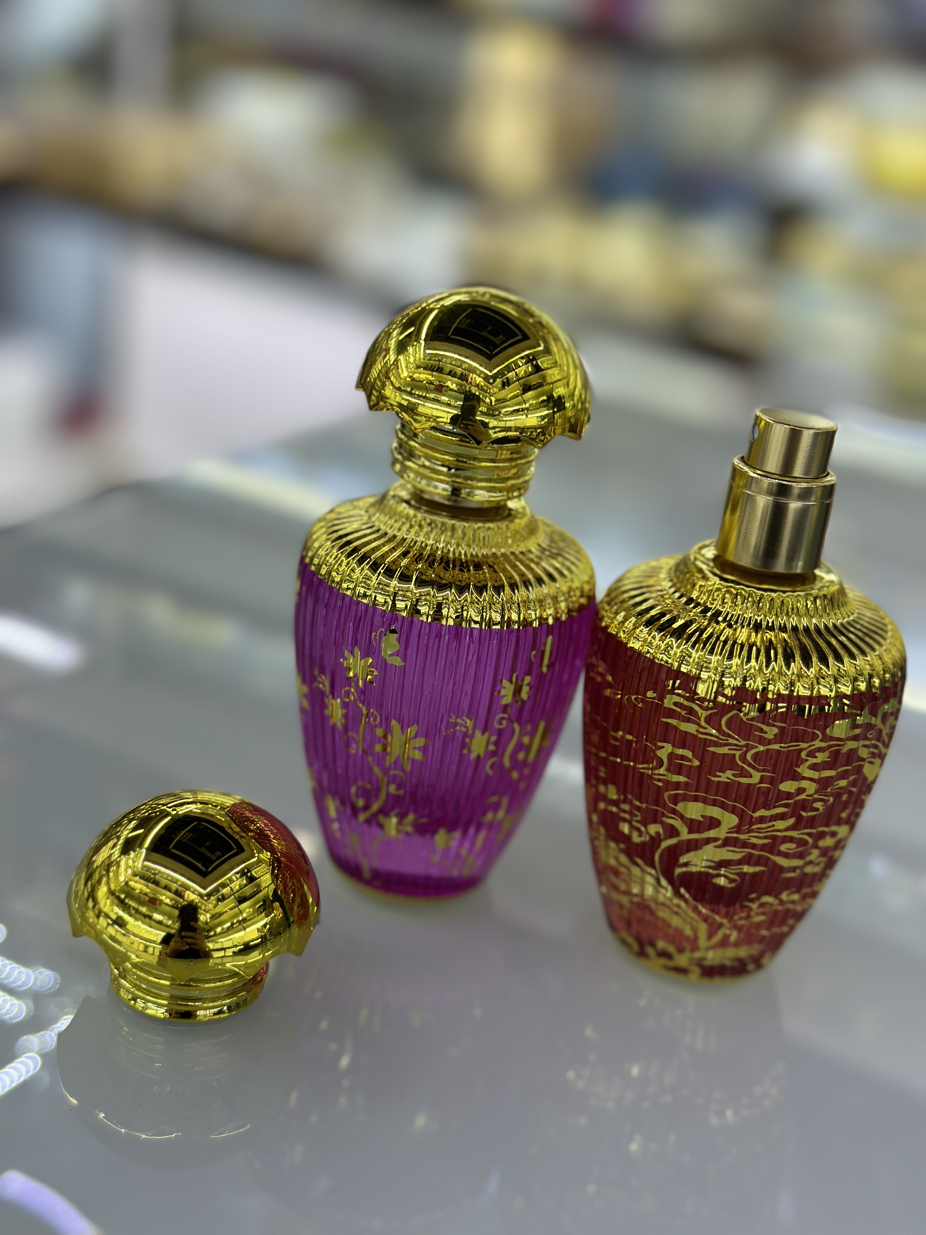 Liz-506-50ml Arabian perfume bottles, handicrafts, glassware detail image 4